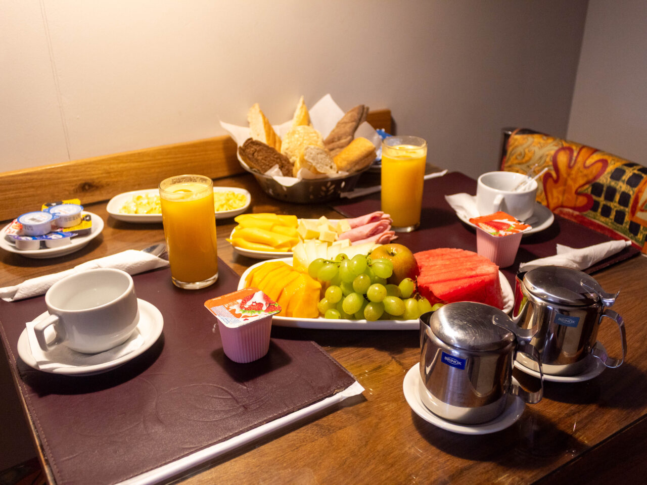 Gastronomia do De Maio Hotel